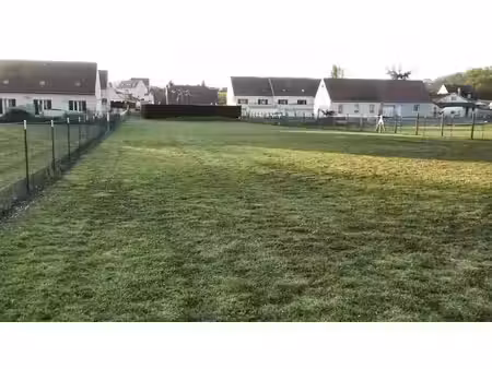 vente terrain 2260 m² à le meux (60880)  70 000 €
