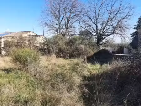 vente terrain 370 m² à saint-geniès-de-malgoirès (30190)  75 000 €