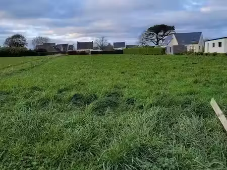 vente terrain à batir 470 m² à saint-pabu (29830)  74 000 €
