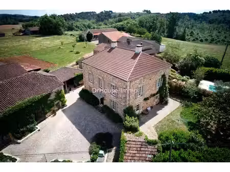 propriété en pierre - gîte  chambres d'hôtes  dépendances - 3 ha - bonaguil