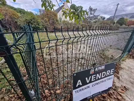 vente terrain 340 m² à saint-herblain (44800)  132 000 €