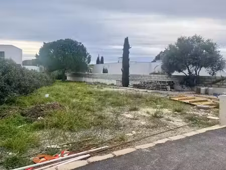vente terrain à batir 394 m² à marseillan (34340)  217 000 €