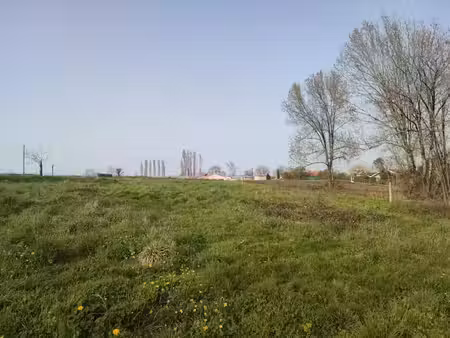 vente terrain 1700 m² à daignac (33420)  110 000 €