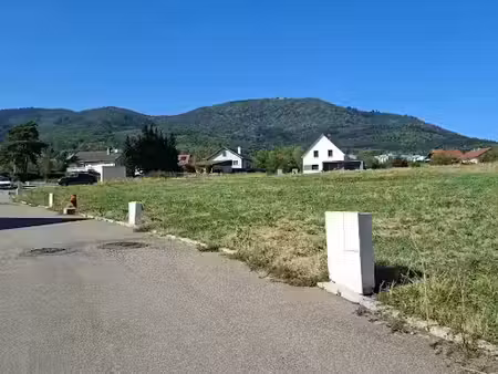 vente terrain 500 m² à wattwiller (68700)  130 000 €