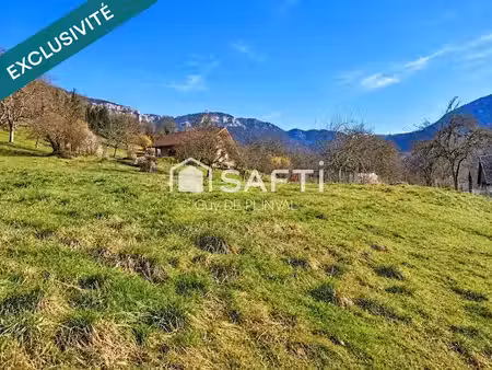 vente terrain à batir 835 m² à saint-offenge-dessus (73100)  150 000 €