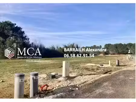 vente terrain 400 m² à martillac (33650)  161 000 €