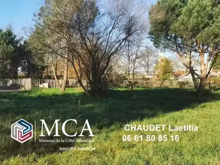 vente terrain 804 m² à audenge (33980)  240 000 €