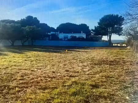 vente terrain 1200 m² à villeneuve-lès-maguelone (34750)  500 000 €