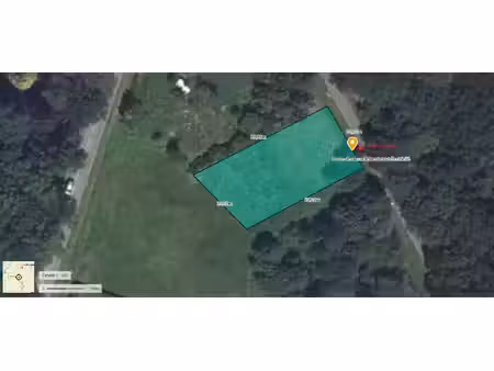terrain constructible et viabilisé de 857 m² à ladignac-le-long