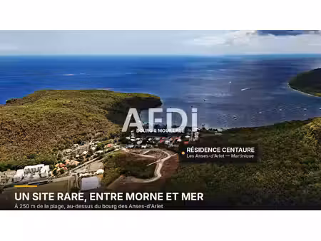 résidence neuve composée de 23 appartements au anse d'arlet