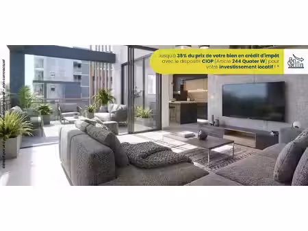 vente programme neuf t1 25 m² le tampon (97430)