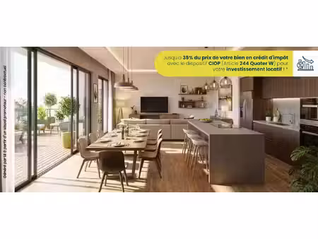 vente programme neuf t3  t4 60 à 75 m² saint-paul (97460)