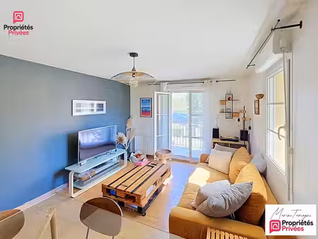 verberie centre 61 m² + balcon 12 m² + 2 parkings 158 500