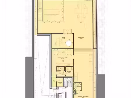 bureaux neufs passifs de 276 m² avec grand jardin plein sud