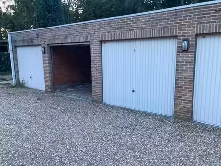 gesloten garagebox