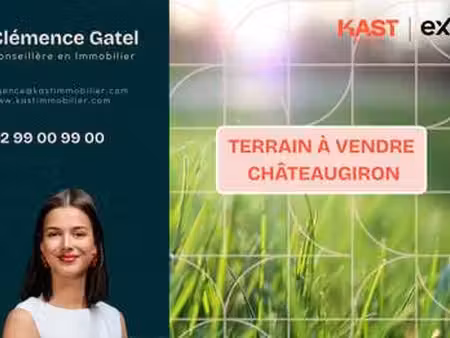 vente terrain à châteaugiron (35410) : à vendre / 1200m² châteaugiron