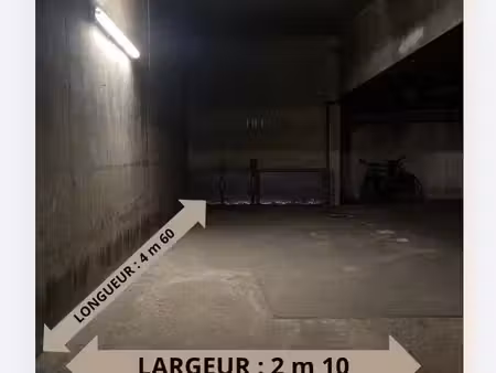 place de parking 10 m² – paris 13e – boulevard de port-royal