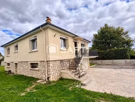 benouville. maison de 121m².3 chambres avec studio