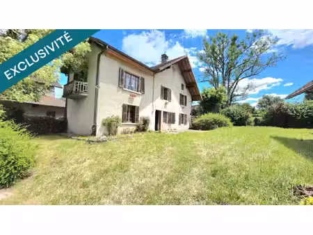 authentique maison en pierre avec dépendance de 200 m² et terrain– flaxieu
