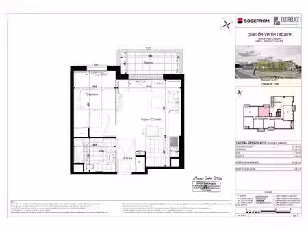 location appartement 2 pièces 45 m² à eragny sur oise (95610)  952 €