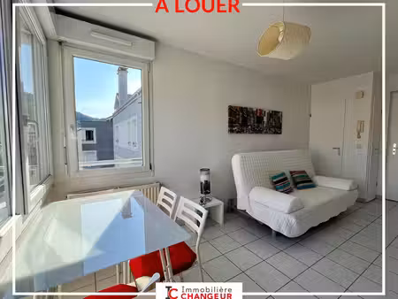 studio meublé voiron - 19.49 m2 + cave