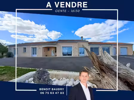 maison de plain pied - 4 chambres - suite parentale - piscine -