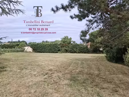 parcelle de terrain marcy l etoile 778 m2