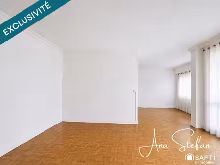 massy opéra – 106 91 m² – dernier étage – 3 chambres + possibilité 4 – 269 000 €