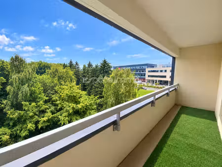 f1 meuble mont-saint-aignan - balcon - parking