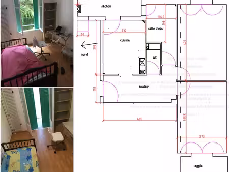 appartement facile d'accès  pratique  bien entretenu