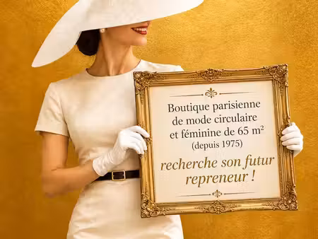 à négocier – boutique parisienne de mode circulaire et féminine de 65 m² ◊métro alésia - p