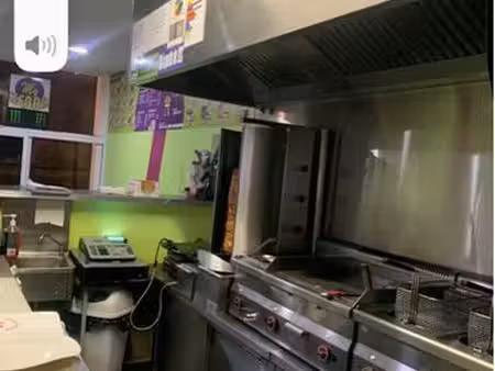 fonds de commerce à vendre  snack kebab