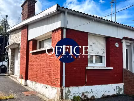 lens - pavillon individuel de plain-pied – garage – jardin – spécial bricoleurs