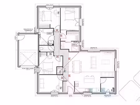 vente maison neuve 6 pièces 117 m² à cestas (33610)  449 000 €