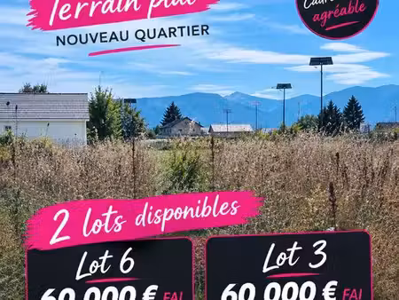 terrain 743 m² pontacq