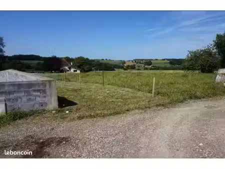 terrain constructible viabilisé - centre d’arzacq- vue sur le lac