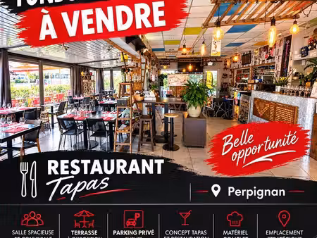 fond de commerce restaurant polygone nord