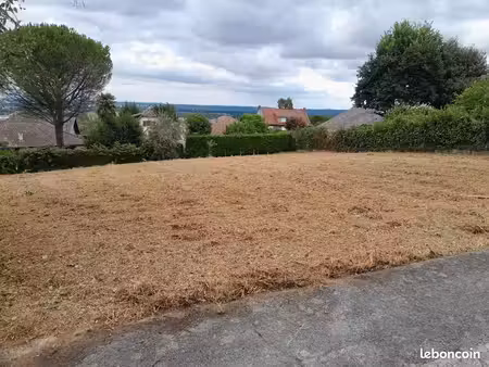 a vendre terrain colline de juillan 65000