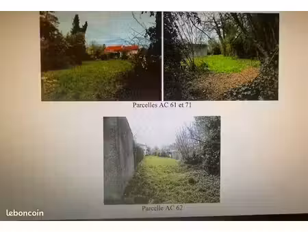 a vendre terrain tarbes nord