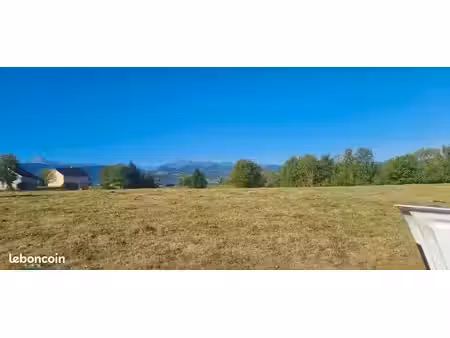 terrain à bâtir 1 652 m² – benqué – vue imprenable des pyrénées ❤️