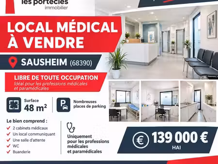 cabinet médical dans le pôle santé de sausheim
