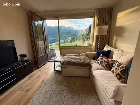 appartement t2 les allues meublé