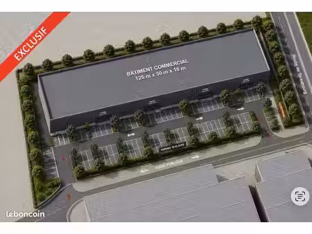 local commercial 3500 m² vendenheim