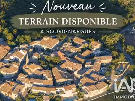 vente terrain à souvignargues (30250) : à vendre / 365m² souvignargues