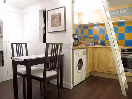 studio meublé avec concierge et local à vélos