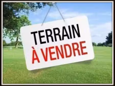 terrain constructible viabilisé à vendre