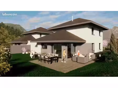 av250311_projet de construction d'une maison 107 m² avec terrain à doussard (74)