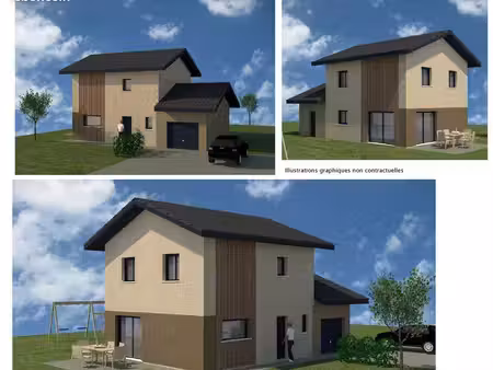 projet de construction d'une maison 95 m² avec terrain à thyez (74)