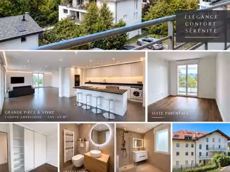 appartement d’exception 126 m² – vue lac léman – collonges-sous-salève