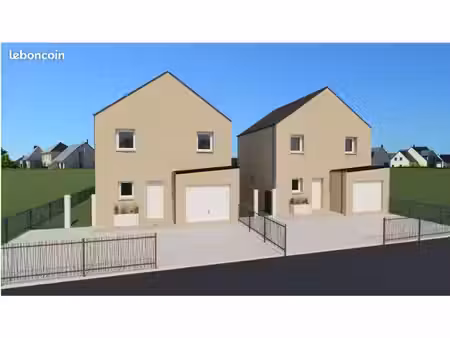 maison neuve 5 pièces avec jardin et garage martinvast/cherbourg